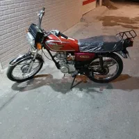 هوندا ۱۲۵سالم وتمیز پلاک ملی‌با برگه مزایده