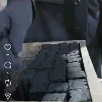 زغال حپه ای کبابی در جه یک