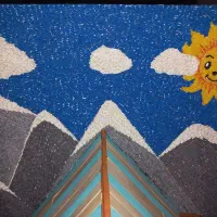 کلبه روستایی|مجسمه، تندیس، ماکت|کهریزک, |دیوار