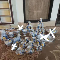 تعدادی ظروف قدیمی ساخت چین|ظروف سرو و پذیرایی|بیرجند, |دیوار