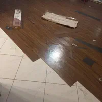 نصب پارکت کف پوش ماربل ترمو قرنیز