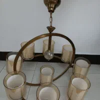 لوستر 9 شاخه|لوستر و چراغ آویز|رشت, دیانتی|دیوار