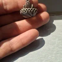 انگشتر عقیق و شجر با رکاب دست ساز