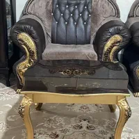 جلو مبلی و عسلی ومبلی چرم