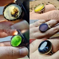 نگین به همراه رکاب (انگشتر کامل)