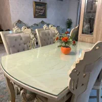 میز نهارخوری ۴ نفره با چوب سنگین راش