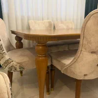 میز ناهارخوری ۶ نفره چستر|میز و صندلی غذاخوری|هشتگرد, شهرک گلها|دیوار