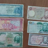 14 عدد اسکناس کمیاب قدیمی از 30 هزار تومن تا 2500.|کلکسیون سکه، تمبر، اسکناس|شاهینشهر, عطار|دیوار