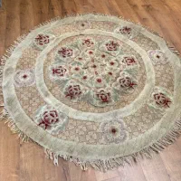 فرش ۱/۵ در ۱/۵ گل برجسته