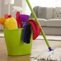 خانم جهت نظافت