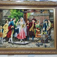 تابلو فرش نفیس مهریه عروس/فروشگاه ماندگار نقداقساط|تابلو فرش|تهران, لویزان|دیوار