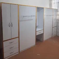 تخت تاشو تک نفره دوتایی|تخت و سرویس خواب|قم, کلهری|دیوار