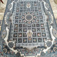 فرش شش متری رنگ طوسی نو
