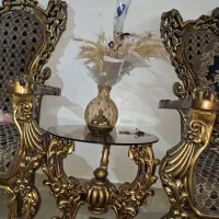 مبل سلطنتی چوب|مبلمان خانگی و میز عسلی|گرگان, |دیوار