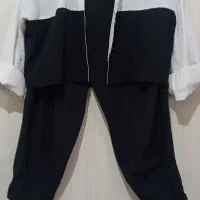 ست کراپ وشلوار