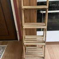 استند گل چوبی ۴ طبقه|گل و گیاه طبیعی|اصفهان, کشاورزی|دیوار