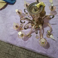 سالم سالم لوستر ۲ عدد هستن برنز هستن|لوستر و چراغ آویز|رباط‌کریم, رباط‌کریم|دیوار