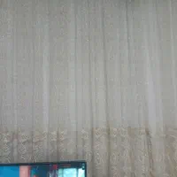پرده  بانوار طلایی|پرده، رانر، رومیزی|محمدشهر, کوی بهار|دیوار
