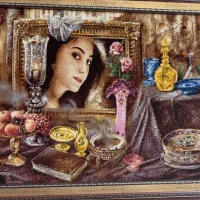 تابلو فرش دستبافتو