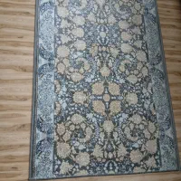 فرش یک در دو نیم تمیز و نو