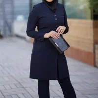 مانتو اداری برند آی سن با شلوار