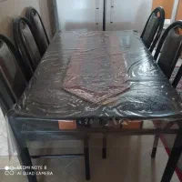 میزناهار خوری ۶ نفره با صندلی