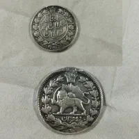 سکه نقره قاجار انگشتر قدیمی