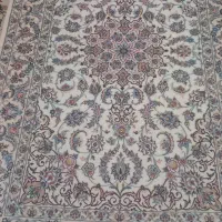 قالیچه نائین ۳متری کرم ۶لا گل ابریشم|فرش|تهران, دریان‌نو|دیوار