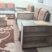 مبل ال هفت نفره|مبلمان خانگی و میز عسلی|قم, شهرک فاطمیه|دیوار