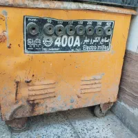 متور جوش ۴۰۰امپر سیم پیچ‌مسی،فن دار،بدون کابل جوش