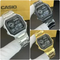 ساعت کاسیو جنرال جهانی ae1200 بند استیل