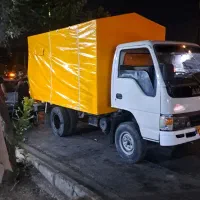 پارچه برزنت کفی عقب ماشین ۵ تن