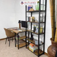 کتابخانه|کتابخانه، شلف، قفسه‌های دیواری|مشهد, بهمن|دیوار