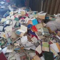 ضایعات دفتر کتاب روزنامه باطله قابلمه کهنه