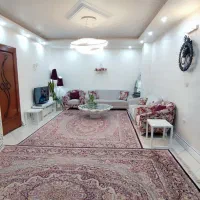 جفت فرش ۹ متری ابریشم دستباف گونه مشهد اردهال