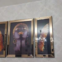 تابلوی زیبای چهره|تابلو، نقاشی، عکس|قروه, |دیوار