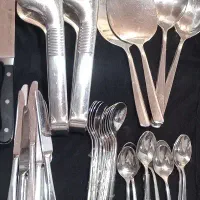 ست قاشق چنگال
