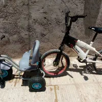 دوچرخه 16 و سه چرخه کودک استهبان