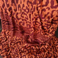 شال پاییزه پلیسه طرح پلنگی|لباس|تهران, میرداماد|دیوار