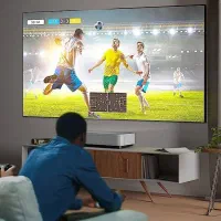 تماشای دربی با ویدیو پروژکتور(کرایه)|تلویزیون و پروژکتور|یزد, |دیوار