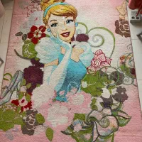 فرش دخترانه سیندرلا