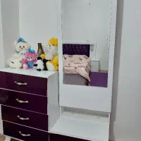 سرویس تخت دونفره همراه تشک|تخت و سرویس خواب|قزوین, |دیوار