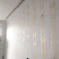 نقاشی سفید کاری وطرح کاغذ نقاشی ساختمان