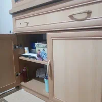 کمد و ویترین و جا کتابی تمیز و شیک|کتابخانه، شلف، قفسه‌های دیواری|اراک, |دیوار