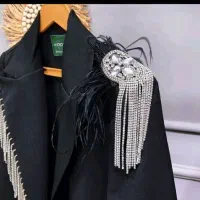 مانتو مجلسی وفری سایز .دوتیکه .چادر اماراتی روسری