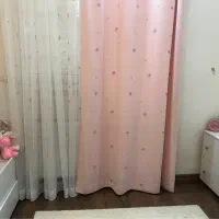 پرده ترک اتاق کودک، دکوری و تور طرح دار