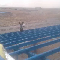 ورق شیروانی کوبی پانل ساندویچ  جوشکاری اسکلت بندی