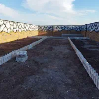 باغچه.زمین .چار دیواری .سند تک برگ .