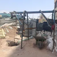 چاه کن مقنی به میله. خالی. به میله. آسانسور.