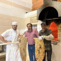 اسخدام شاطر نانوایی سنگک سنتی